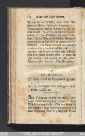 145. Für Gefangene. Der Herr erlöset die Gefangenen. Psalm CXLVI. 7. Der Herr verachtet Seine Gefangenen nicht. Psalm LXIX. 34.
