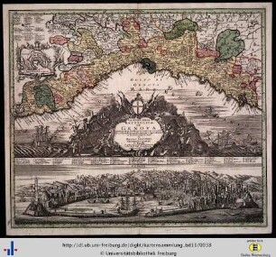 Lo stato della Repubblica di Genova.