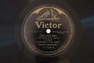 Caro mio ben : (Thou, all my bliss); arietta / (Giordani)