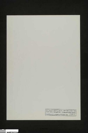 Ehe-Einbringen der Anna [Susanna] Margaretha Köhler, geb. Meder