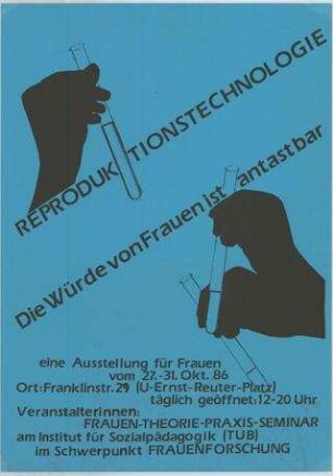 Reproduktionstechnologie - Die Würde von Frauen ist antastbar