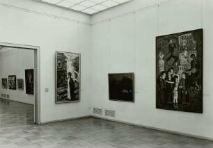 Saalaufnahmen : Albertinum, Inneres, Galerie Neue Meister, Romantiker-Saal