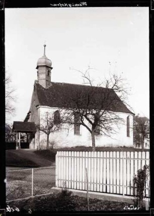 Kapelle von Süden von 1749