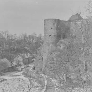 Bautzen Winterbilder : Bautzen. Ortenburg, Langhaus. Winteraufnahme