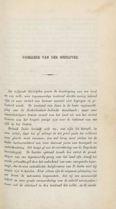 Voorrede van den schrijver