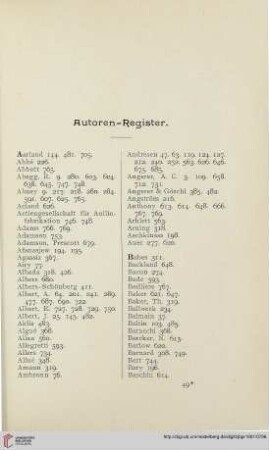 Autoren-Register