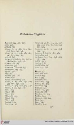 Autoren-Register
