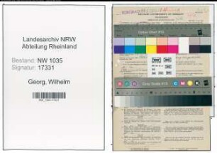 Entnazifizierung Wilhelm Georg , geb. 24.02.1888 (Koksmeister)