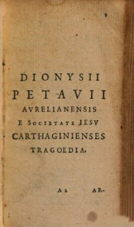 Selectae PP. Soc. Iesv Tragoediae, 2