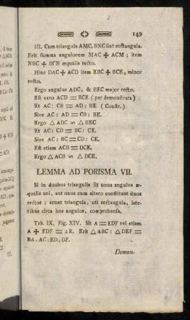 149-153, Porisma VII