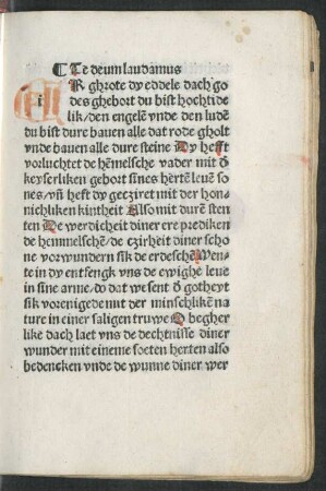 Te deum laudamus