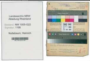 Entnazifizierung Heinrich Nuttebaum , geb. 28.01.1895 (Gastwirt)
