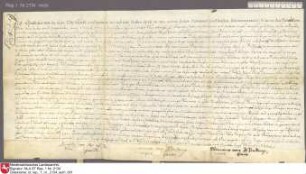 1609, Benedict von der Kuhla leiht von dem Domcapitel zu Bremen 200 Rthlr.