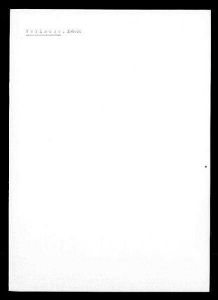 Volkmann, Robert Friedrich - Komponist 1883, ordentliches Mitglied