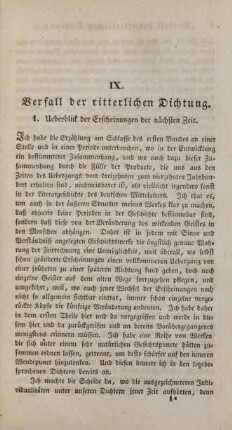 1. Ueberblick der Erscheinungen der nächsten Zeit