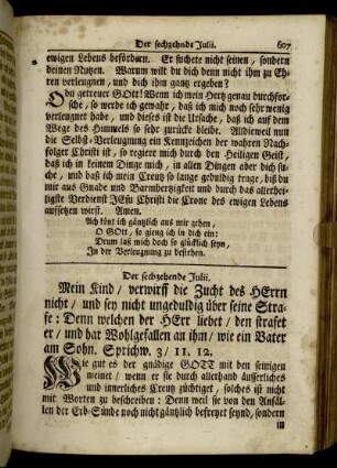 Der sechzehnde Julii. - Der ein und dreyssigste Julii.