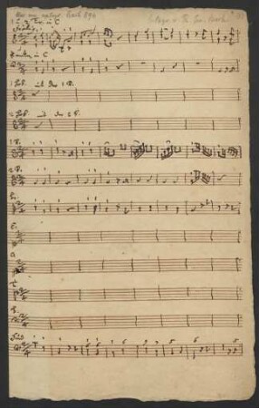 Merkt und seht. Fragmente; Coro, orch; C-Dur; H 838; Wq n.v. 1 (Kast)