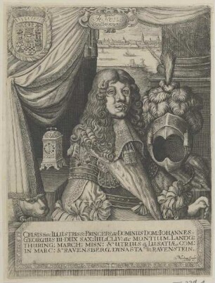 Bildnis des Iohannes Georgius III., Kurfürst von Sachsen