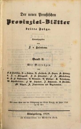 Neue preußische Provinzial-Blätter. 2, 2. 1858
