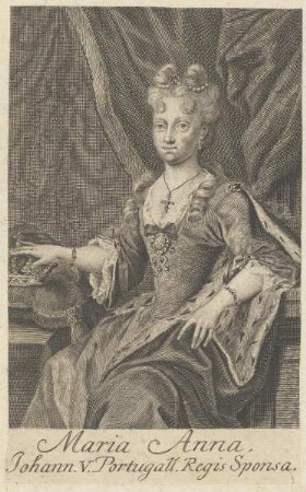 Bildnis von Maria Anna, Königin von Portugal