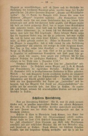 Schillers Hinrichtung