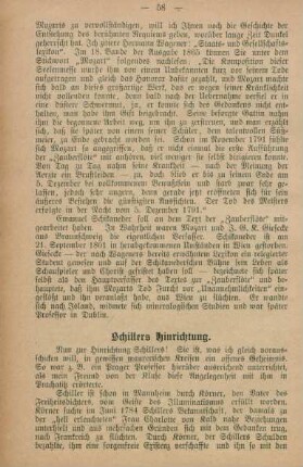 Schillers Hinrichtung