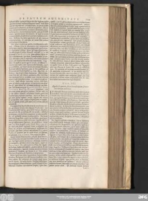 Cap. III. Qualis & quanta sit ex Pontificiorum sententiâ Patrum autoritas.