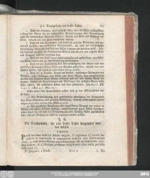§. 8. Die Trostgründe, die aus dieser Lehre hergeleitet werden müssen.