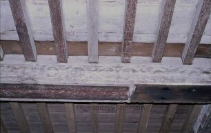 Schloß Reinbek: Deckenbalken