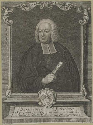 Bildnis des Benjamin Schultze