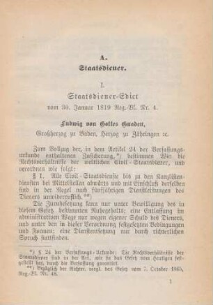 A. Staatsdiener
