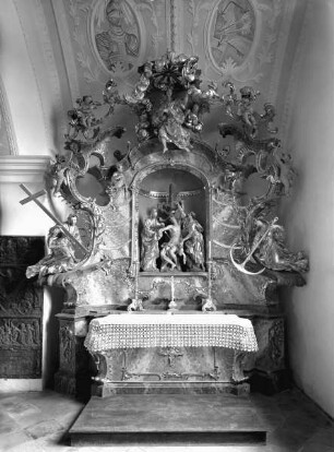 Altar mit Darstellung des Heiligen Sebastians