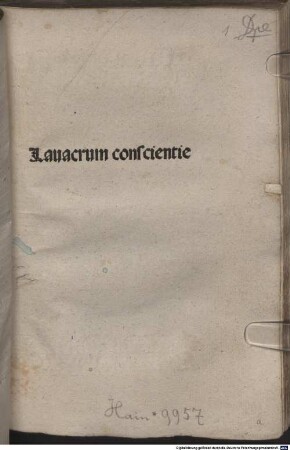 Lauacrum conscientie