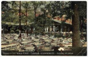 Gruss aus dem Wald-Café : Leipzig-Connewitz