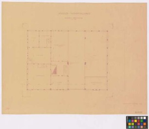 Spiegler [bei Bad Waldsee (Landkreis Ravensburg)]: Wohnstallhaus. Wohnstallhaus (Grundriss des Obergeschosses)