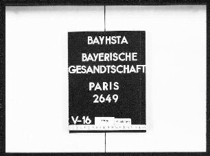 Stumpf, Katharina, von Zweibrücken, Näherin, mit Vamvalscoppel, Louis Auguste, Buchhändlergehilfe, beide in Paris