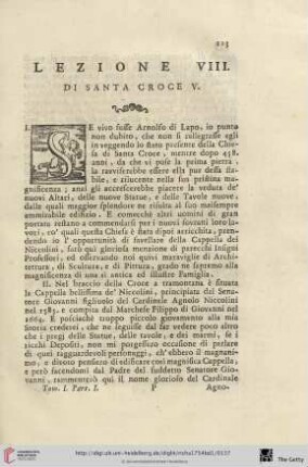 Lezione VIII.