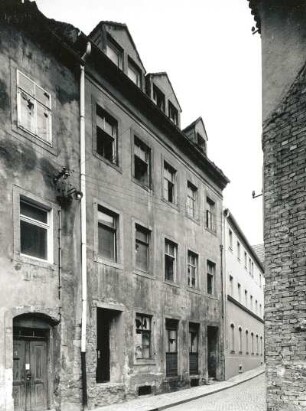 Meißen-Altstadt, Schlossergasse 2. Wohnhaus (1751/1800)