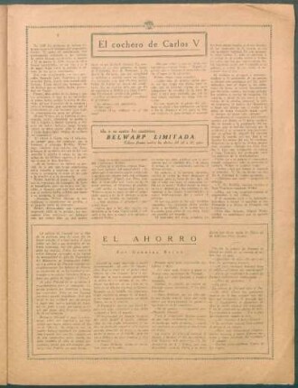 El cochero de Carlos V