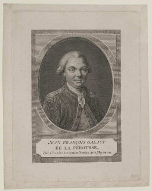 Bildnis des Jean François Galaup de La Pèrousse