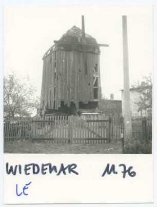 Bockwindmühle Wiedemar - Schulzemühle
