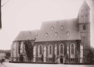 Borna, Stadtkirche : Borna. Stadtkirche St. Marien. Ansicht von Norden