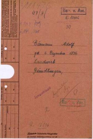 Bärmann, Adolf