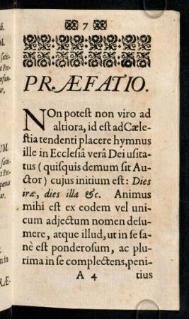 7-14, Praefatio