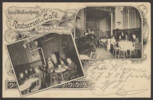 Ansichtskarte Restaurant, Wiener Straße 65