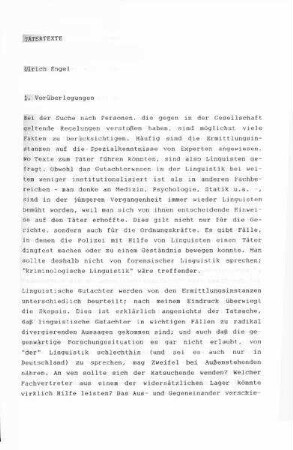Tätertexte