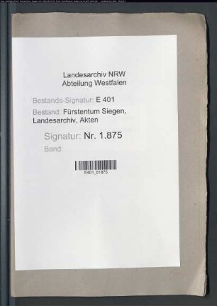 Designation aller herrschaftlichen Rentereigefälle aus den Gemeinden und Höfen des Amtes Freudenberg