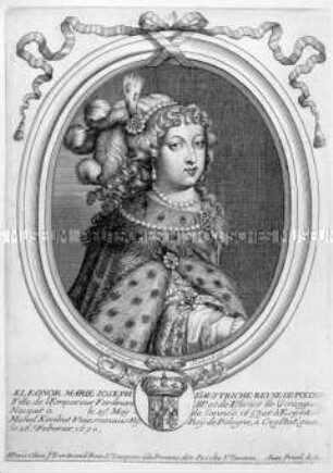 Porträt der Maria Josepha von Österreich, Königin von Polen