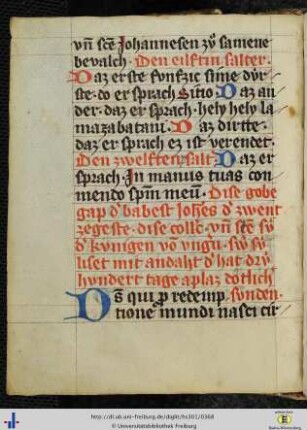[183v - 185r] Bittgebete.