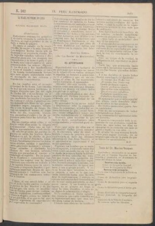 La Plaza de Toros de Lima. (Conclusión) : Algunos recuerdos viejos.